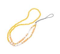 GARVALON Mobile Phone Hanging Chain Beaded Phone Accessory Crystal Pendant Design for Diy Craft Projects Adds Style