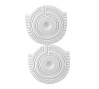 GARVALON Non-Slip Rubber Shoe Repair Pads Heel Protector Anti-Slip Sole Stabilizer for Sports Activity Safety White Self-Adhesive Shoe Sole Patch for Sneaker and Boot Heel Repair