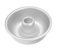 GARVALON Nonstick Aluminum Alloy Chiffon Cake Pan Baking Mold for Desserts Home Use Smooth Design Easy Clean Cake Mold