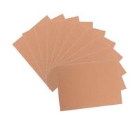 GARVALON Note Taking Notepads Bulk 10Pcs A5 Kraft Paper Blank Journals with Sturdy Paper for Office and Travel