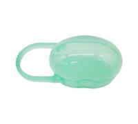 GARVALON Pacifier Storage Case Random Color with Convenient Carry Loop 5pcs Portable Protective Soother Holder Made of Healthy Pp Material for Newborns for Home and Travel Use
