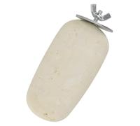 GARVALON Parrot Bird Calcium Teeth Stone Platform, Squirrel Hamster Grinding Stone Stand, Small Animal Teething for Cage Health and Dental Care