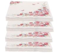 GARVALON Patterned Flower Napkins for Party and Household Use Printed Floral Design Tissue Napkins Safe and Vibrant Decoration for Showers Weddings Birthdays and Summer Gatherings