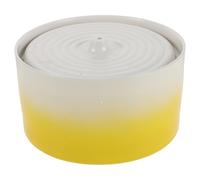 GARVALON Pet Heated Water Fountain Ceramic Cat Automatic Indoor Water Dispenser for Household Pet Store