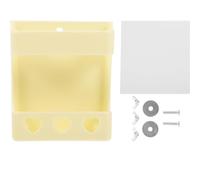 GARVALON Plastic Bird Feeder for Parrot Cage with Design Small Fruit and Vegetable Food Container for Cockatiel Parakeet Feeding Wear-resistant Pet Cage Accessory