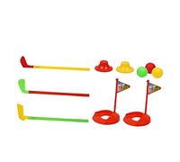 GARVALON Plastic Golf Club for Indoor Outdoor Sports Educational Game Lightweight Portable Parent Activity Enhances Physical Coordination and Social Interaction Random Color