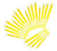 GARVALON Plastic Net Repair Shuttles Fishing Net Mending Needles Weaving Loom Easy to Use