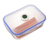 GARVALON Portable Cigar Humidor Case Humidity Gauge for Outdoor Smoking Sessions Plastic Material