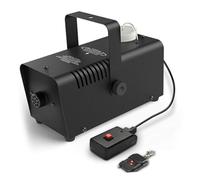 GARVALON Portable Mini LED Rgb Wireless Stage Fog Machine with Remote Control Construction for Dj Disco Party Wedding Bar Ktv and Outdoor Events Uk Plug