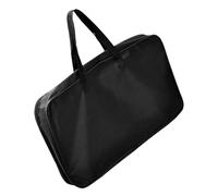 GARVALON Portable Music Stand Carrying Bag with Handle, Lightweight Oxford Cloth Material, Large Size Suitable for Travel, Sturdy and Easy to Carry Music Rack Bag Black