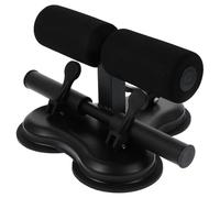 GARVALON Portable Sit-up Assistant Bar with Suction Cup for Stable Abdominal Curl Aid Height Foot Holder for Multi-directional Exercise Compact and Lightweight Fitness Equipment for Home