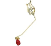 GARVALON Portable Stainless Steel Trumpet Lyre Clip for Marching Band Secure Music Sheet Holder with Firm Grip Lightweight and Compact Clarinet Sheet Music Clamp Accessory