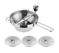 GARVALON Potato Mashers Easy to Clean for Mashing Potatoes Stainless Steel Manual and Sturdy Food Masher Suitable for Household Fruit and Vegetable Preparation
