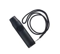 GARVALON Professional Kazoo Musical Instrument Black Resin with Smooth Polished Surface Compact Lightweight Design Guitar and Ukulele Partner for Music Enthusiasts