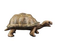 GARVALON Realistic Plastic Turtle Model Tortoise Figurine for Boys and Girls Ocean Animal Toy 12cm Size for Aquariums and Garden Decor Educational Wildlife Decoration