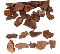 GARVALON Reptile Cork Bark Miniature Virgin Bark Pieces, Scenic Forest Starter Pack Tree Molds for DIY Nature Craft and Terrarium Decoration