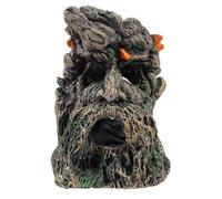 GARVALON Reptile Terrarium Twisted Tree Hideout Natural Habitat Ornament for Bearded Dragons Lizards Tortoises Pet Cage Decoration Climbing Basking Shelter