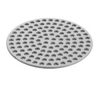 GARVALON Reusable Double Layer Stainless Steel Coffee Filter for Portafilter Basket Sintered Plate Extraction Technology with Anti-Splash Design Compatible with Espresso Machines for Pure