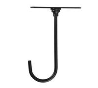 GARVALON Rotating Metal Banana Hanger Hook Under Cabinet Space-Saving Kitchen Holder for Fresh Fruit Storage with Easy Installation and Sleek Modern Design