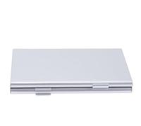 GARVALON Shockproof Aluminum Card Carrying Case Holder for Phone Sim and Storage Lightweight Compact Organizer with Secure Closure Portable for Travel and Daily Use