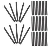 GARVALON Smokeless Moxa Sticks 60pcs Black 0.7cmx12cm Handmade Herbal Moxibustion Rods Aromatherapy Incense for Outdoor Camping Accessories and Traditional Acupuncture Therapy