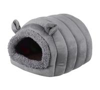 GARVALON Soft PP Cotton Hamster House Small Animal Bed Warm Hideout for Guinea Pigs Chinchillas and Hamsters Comfortable Pet Hideaway Suitable for Cold Weather Easy to Clean and Machine