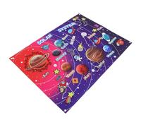 GARVALON Solar System Felt Story Board for Classroom Early Learning Educational Soft Storytelling and Role-play Activity Board for Preschool Teaching Tool
