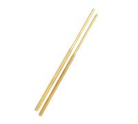 GARVALON Solid Copper Chopstick Ornament 1 Pair with Delicate Craftsmanship for Ancestor's Birthday and Seeking Comfort and Fortune