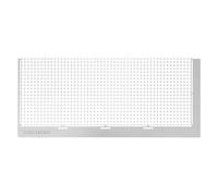 GARVALON Stainless Steel Mesh Ruler with 1020 Grids for DIY Rhinestone Art Embroidery Mesh Ruler Tool for Crystal Painting Craft Accessories