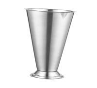 GARVALON Stainless Steel Powder Measuring Cup with Scale for Baking Cooking Kitchen Use Multi-Purpose Food Scoop for Flour Sugar