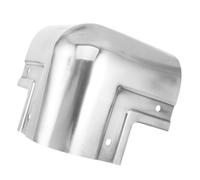 GARVALON Stainless Steel Protective Corner Wrap for Van Containers and Truck Body Edge Guards, Cold-resistant Rounded Metal Edge Protector Minimizing Bumps for Sensitive Cargo Transport
