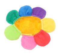 GARVALON Sunflower Pet Cap Plush Kitten Headdress Comfortable Carnival Cat Hat for Dogs and Cats Party Dress Up Accessory