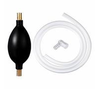 GARVALON Tea Tray Drainage Set with Silicone Suction Drain Ball Copper Elbow and 0.8m Flexible Drain Hose for Chinese Tea Ceremony Accessories Suitable for Self-Installation