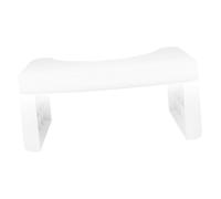 GARVALON Thickened Nonslip Toilet Step Stool for Healthy Squatting Posture PP Bathroom Footstool for Adults Lightweight Compact Design Slip Wear Resistant Base Suitable for Home Use