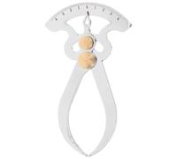 GARVALON Thickness Gauge Stainless Steel outside Diameter Caliper Gap Measuring Tool with Metric Scale for Woodworking and Industrial Measurement