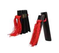 GARVALON Traditional Chinese Bamboo Kuaiban Clappers for Hand Percussion Instrument for Public Speaking and Performance Skill Development Safe Natural Bamboo Material Educational Musical