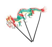 GARVALON Traditional Chinese Shadow Craft Kit for Educational Hand Puppet Plaything Lightweight Material Portable Mini Dancing Props for Early Learning and Stage Performance