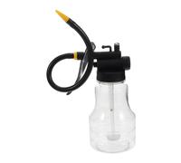 GARVALON Transparent Oil Can with Flexible Bendable Nozzle High Pressure Plastic Oiler Pump for Machinery and Automotive Maintenance Oil Dispenser Bottle for Easy Monitoring