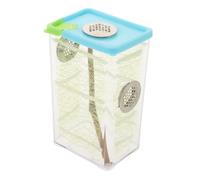 GARVALON Transparent Reptile Breeding Box Clear Feeding Container for Jumping Spiders Stick Insects Frogs Professional Grade Habitat Enclosure with Easy Setup for Hobbyists and Educators