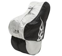 GARVALON Triangle Roller Skate Bag for Ice Skates with Shoulder Strap Lightweight Backpack for Boys Bright Color Design