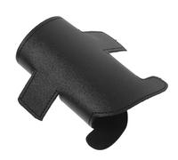 GARVALON Trumpet Piston Protector Small Size Leather Valve Guard Trumpet Accessories Valve Pads for Brass Instruments Band Use