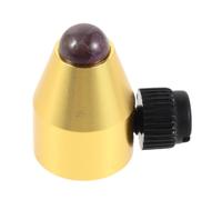 GARVALON Universal Tuning Fork Feet Replacement Aluminium Alloy Parts with Purple Crystal round Bead Holder for Musical Instruments Meditation and Stress Relief Accessories