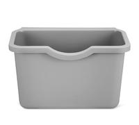 GARVALON Wall-mounted Kitchen Compost Bin Grey Small Hanging Garbage Container for Under Sink with Moderate Capacity and Stylish Modern Design Kitchen Accessory for Food Waste Disposal