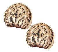 GARVALON Walnut Handballs Chinese Massage Balls Pair Solid Hand Exercise Balls for Office Workers and Seniors