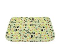 GARVALON Washable Dog Pee Pad Leakproof Pet Training Mat Soft Comfortable Surface High Absorption Puppy Pads Extra Large for Indoor Cats Dogs