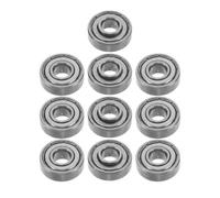 GARVALON Wheelchair Front Wheel Hub Bearings 10pcs 608zz Small Precision Ball Bearings for Manual Mobility Aids Smooth Rolling Replacement Parts for Hospital Wheelchair Front Caster Wheels