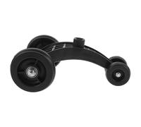GARVALON Wiggle Car Replacement Wheel Plastic Front Wheel Three-legged Base High Resilience Stable Support Car Accessory for Easy to Install