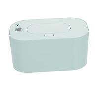 GARVALON Wipe Warmer Portable USB Powered Wet Tissue Heater with Constant Temperature and Temperature Control, Blue Pp Material for Babies for Diaper Changing and Outdoor Use
