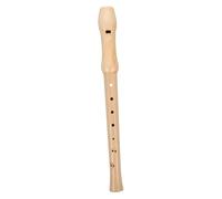 GARVALON Wooden 8-hole Soprano Recorder for Children and Beginners, Portable Wind Instrument with Precise Sound and Pitch, for Early Education and Playing a Team