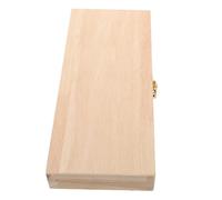 GARVALON Wooden Hydrometer Storage Box with Foam Insert Easy Portability Organised Storage for Alcoholmeters and Brewing Test Equipment and Distilling